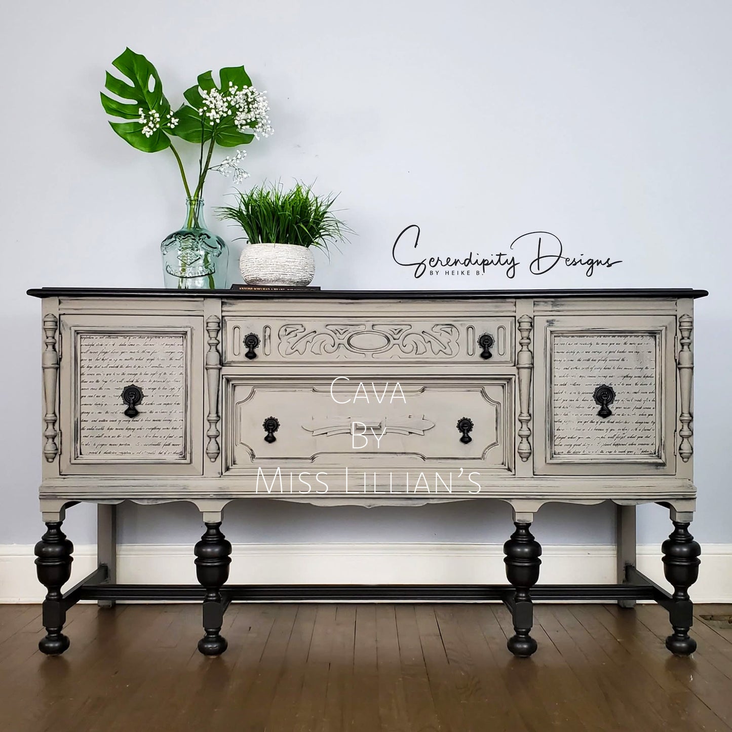 Cava – soft champagne cream chalk style paint | Miss Lillian’s NO WAX Chock Paint Classic Creams & Whispering Whites Collection