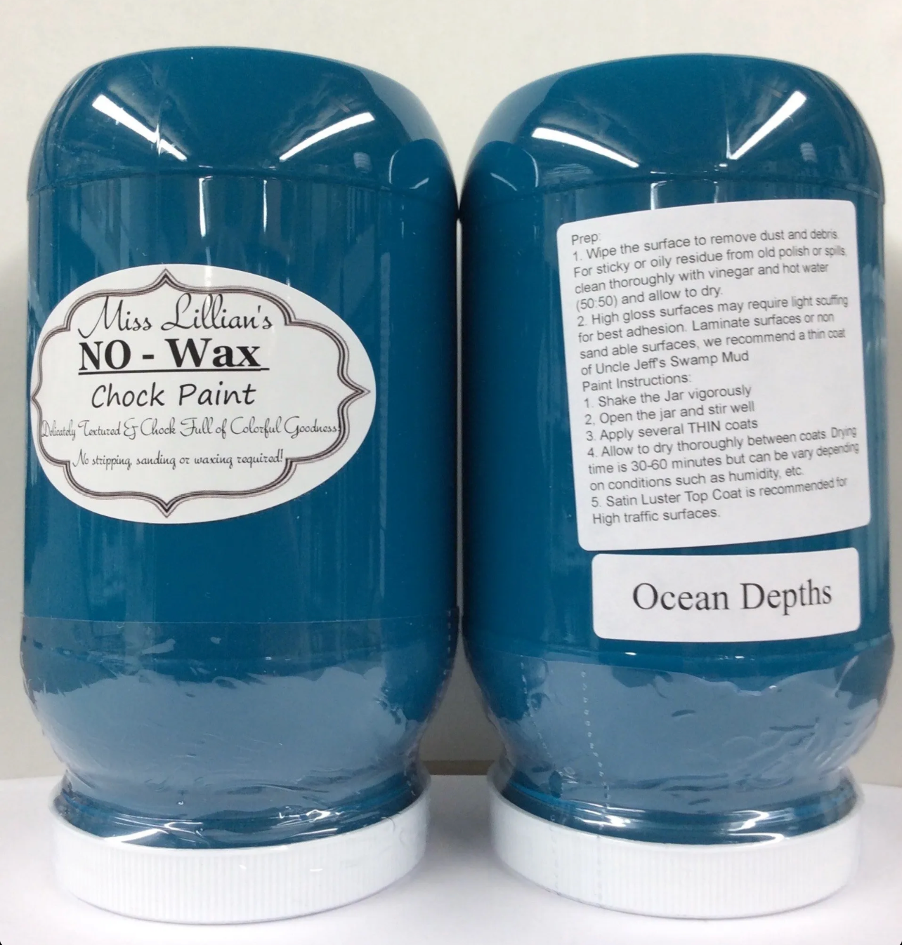 Ocean Depths - Rich Teal Blue Paint