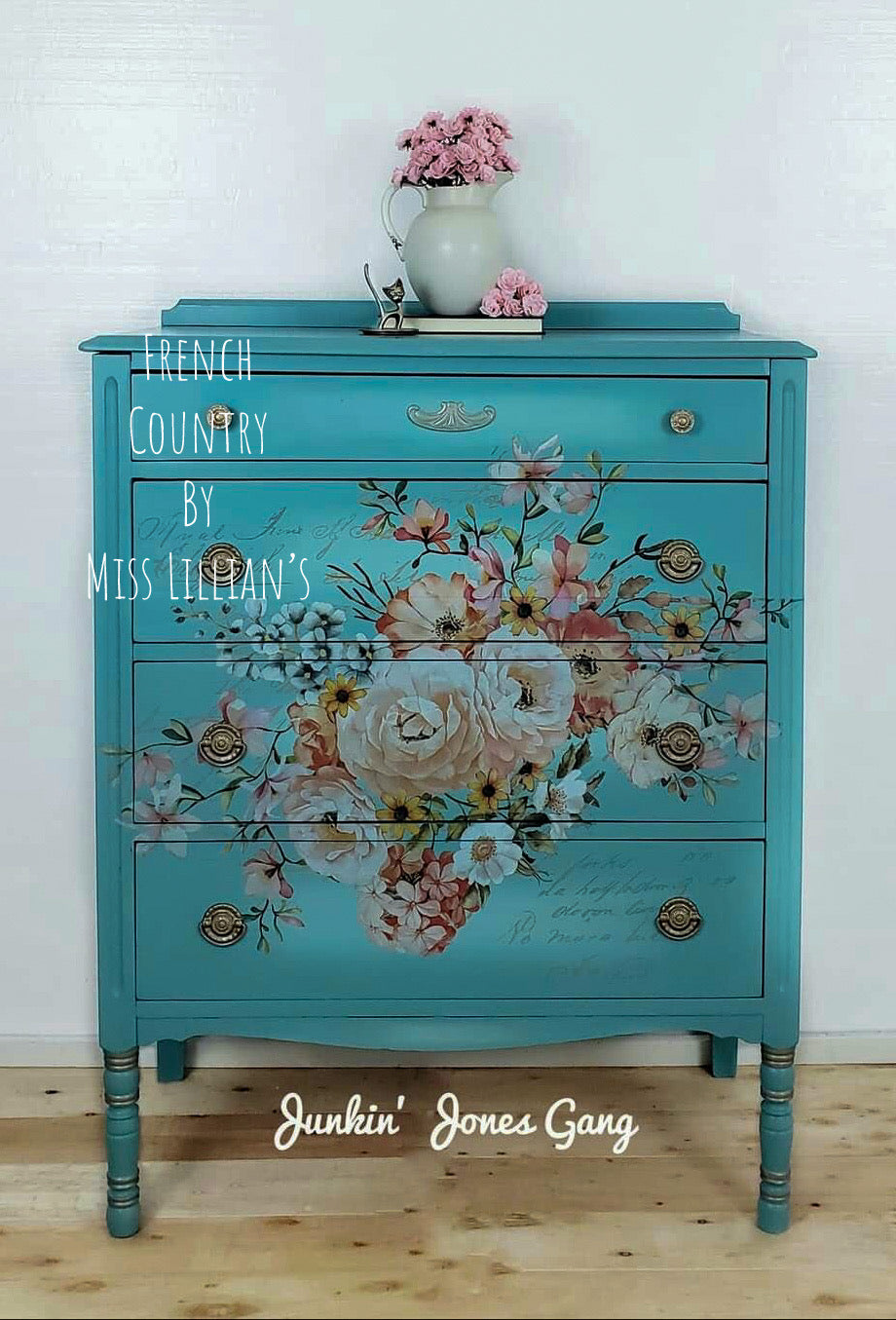 French Country – Soft Muted Teal Paint