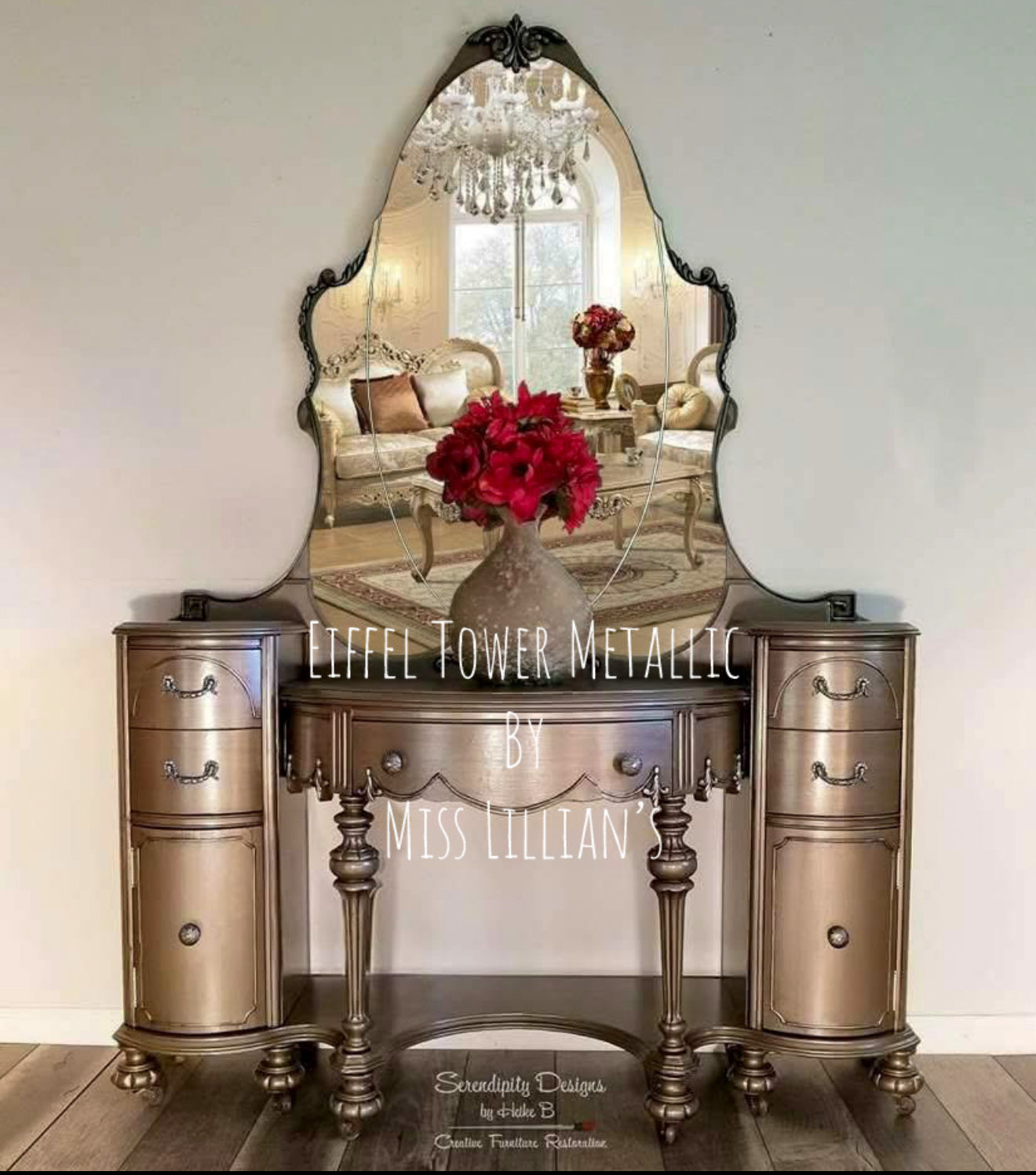 Eiffel Tower – Sophisticated Warm Taupe Metallic | Magical Metallic Collection by Miss Lillian’s