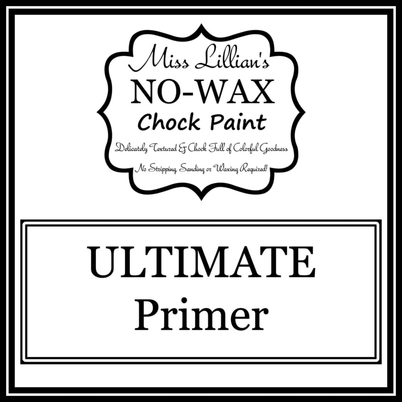 ULTIMATE Cabinet Primer – Miss Lillian’s Stain Blocking Gray Interior/Exterior Primer for Cabinets & Furniture