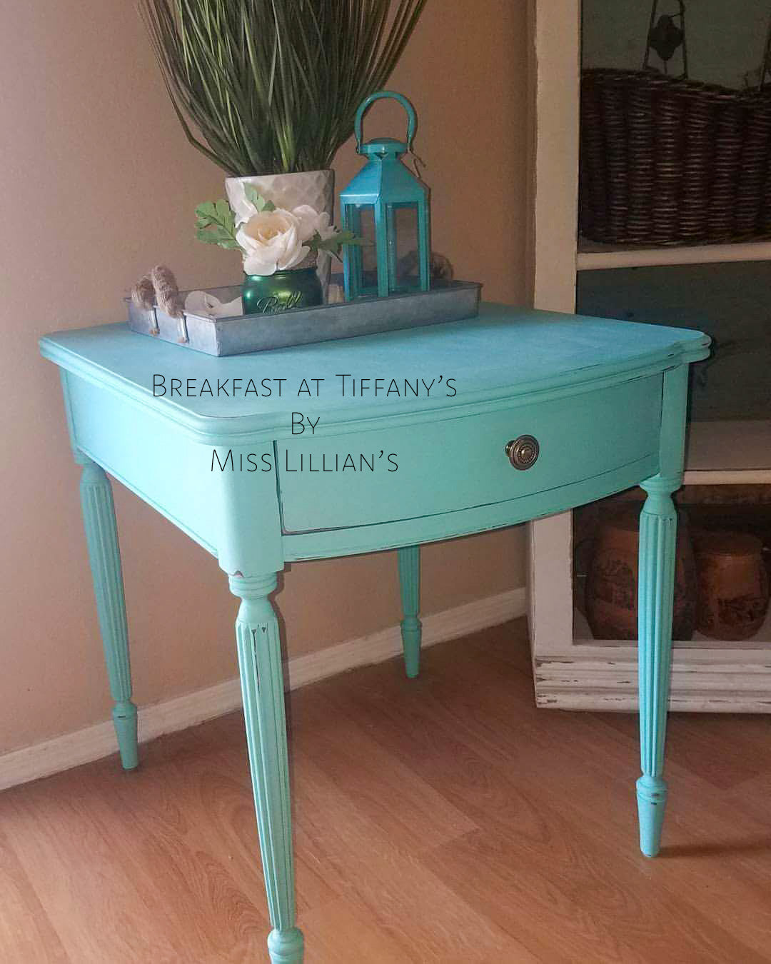 Breakfast at Tiffany’s: Soft Tiffany Turquoise paint