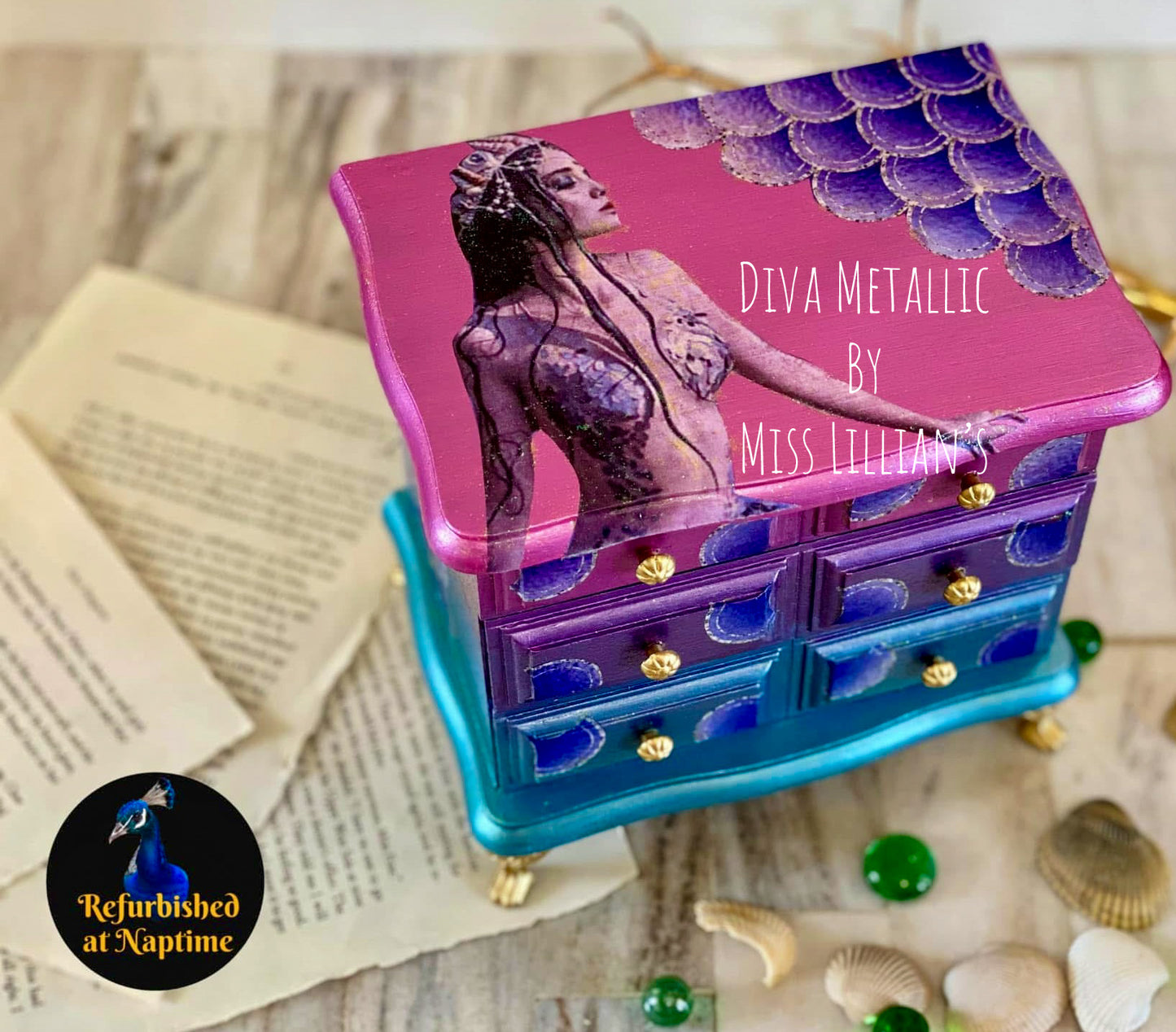 Diva – Bold Radiant Pink Metallic | Magical Metallic Collection by Miss Lillian’s