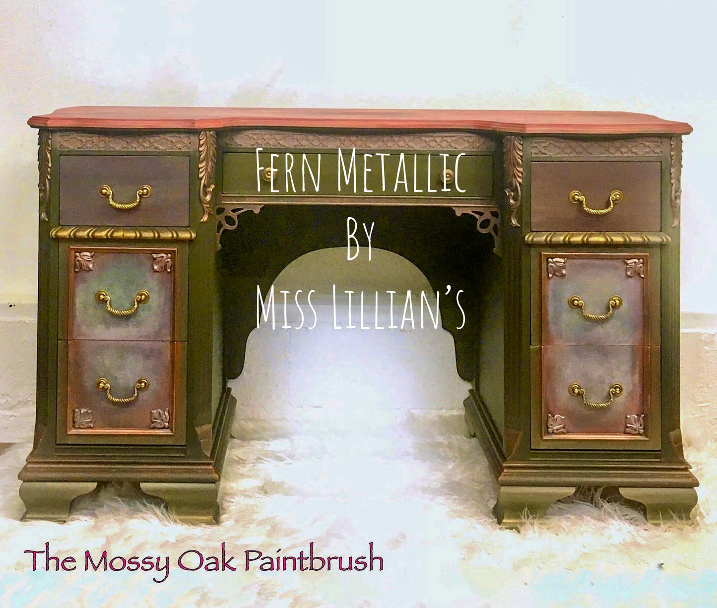 Fern Metallic – Soft Sage-Green Shimmer | Magical Metallic Collection by Miss Lillian’s