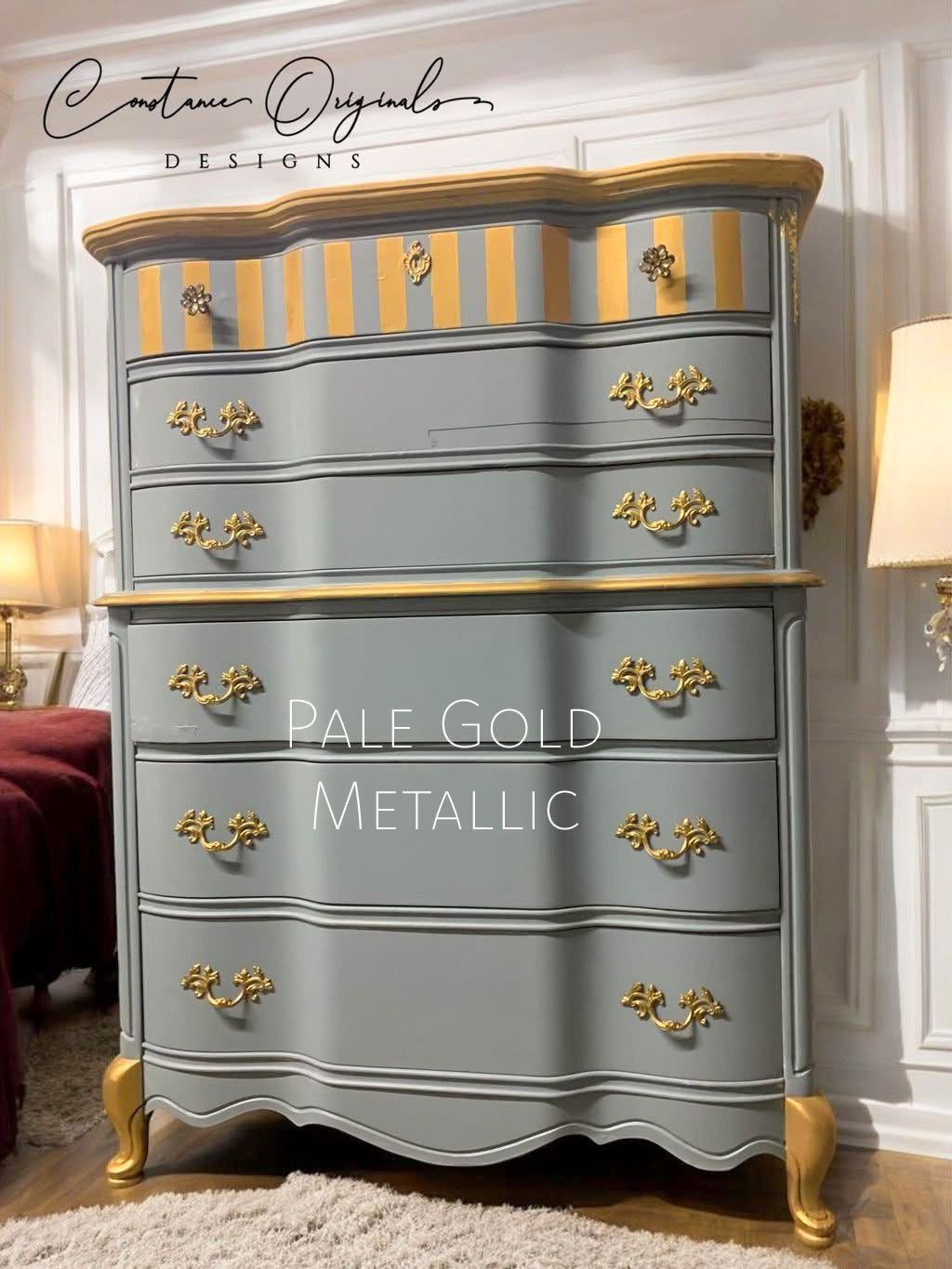 Pale Gold — Soft Champagne Gold with Elegant Satin Shimmer | Magical Metallics
