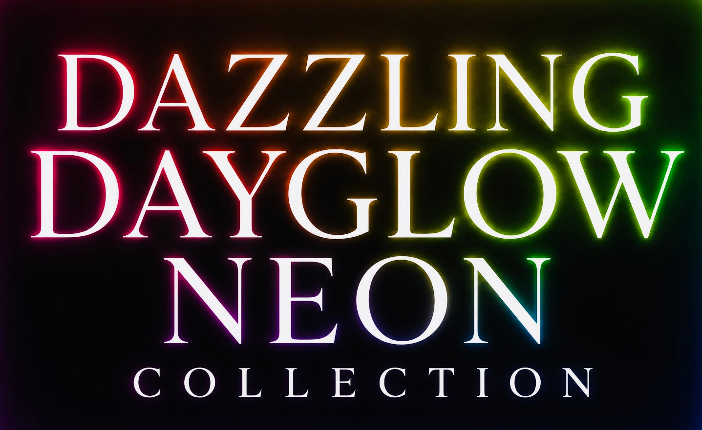 Dazzling Dayglow Neon Paint Collection