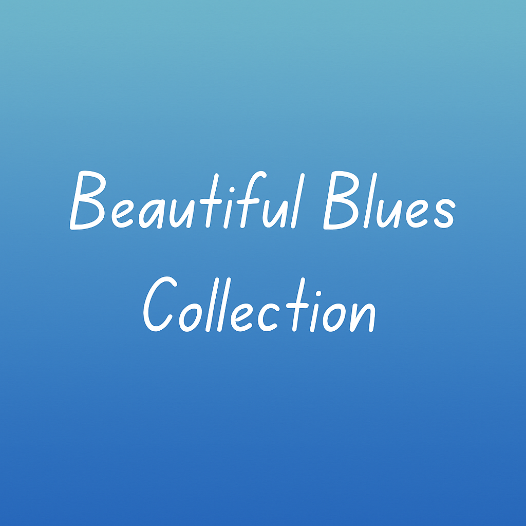 Beautiful Blues Collection by Miss Lillian’s NO WAX Chock Paint