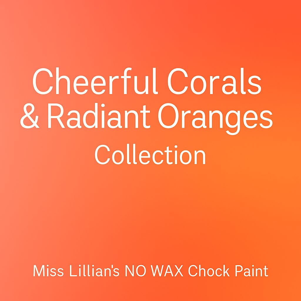 Cheerful Corals & Opulent Oranges Collection
