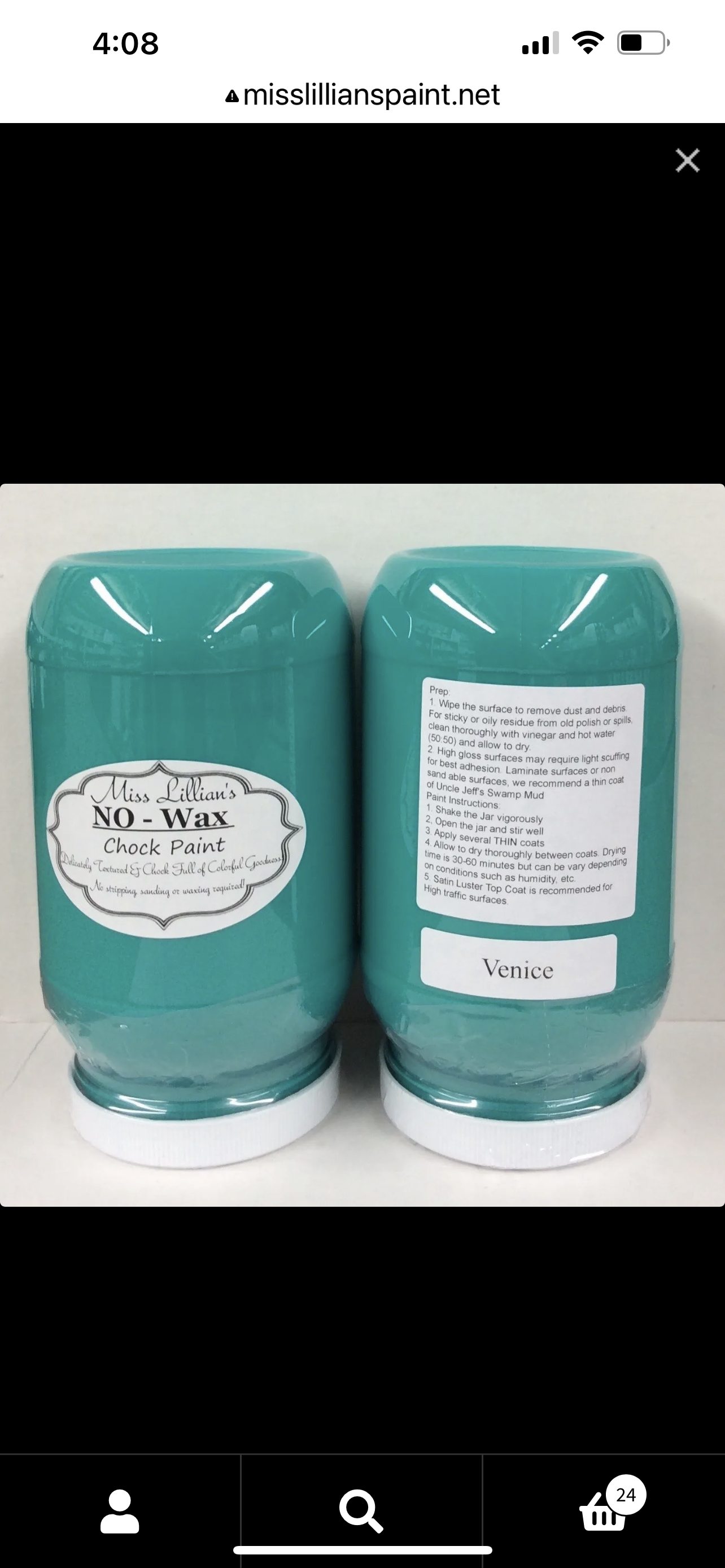Venice – vibrant teal green chalk style paint | Miss Lillian’s NO WAX Chock Paint Glowing Greens Collection