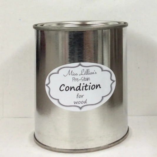 CONDITION – Miss Lillian’s Pre-Stain Wood Conditioner & Gel Stain Prep for Even Absorption