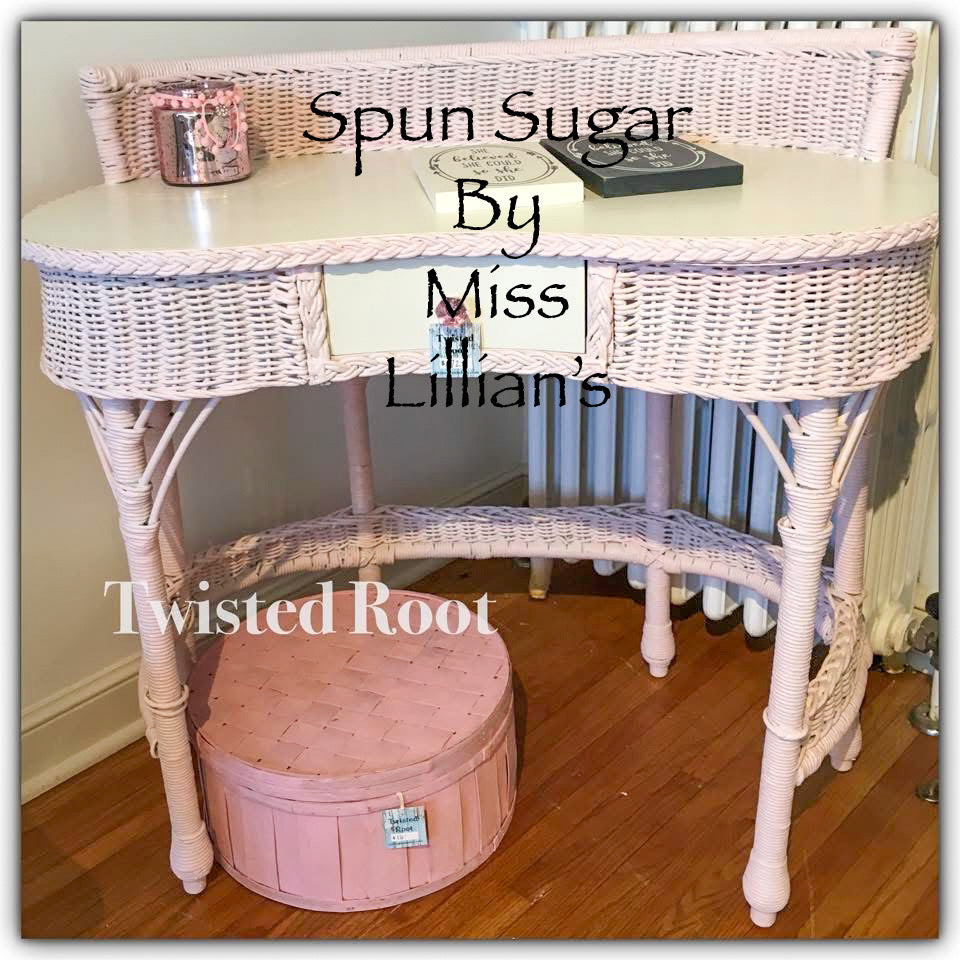 Spun Sugar – Soft Blush Pink Chalk Style Paint | Miss Lillian’s NO WAX Chock Paint Perfect Pinks Collection