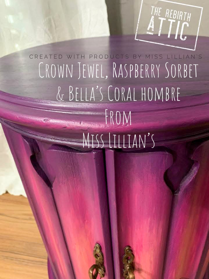 Crown Jewel- Regal Deep Purple Chalk Style Paint | Miss Lillian’s NO WAX Chock Paint Passionate Purples Collection