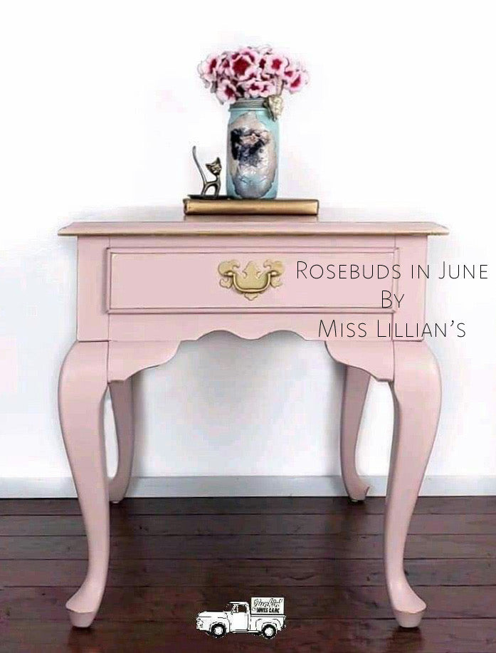 Rosebuds in June Miss Lillian's NO WAX Chock Paint -