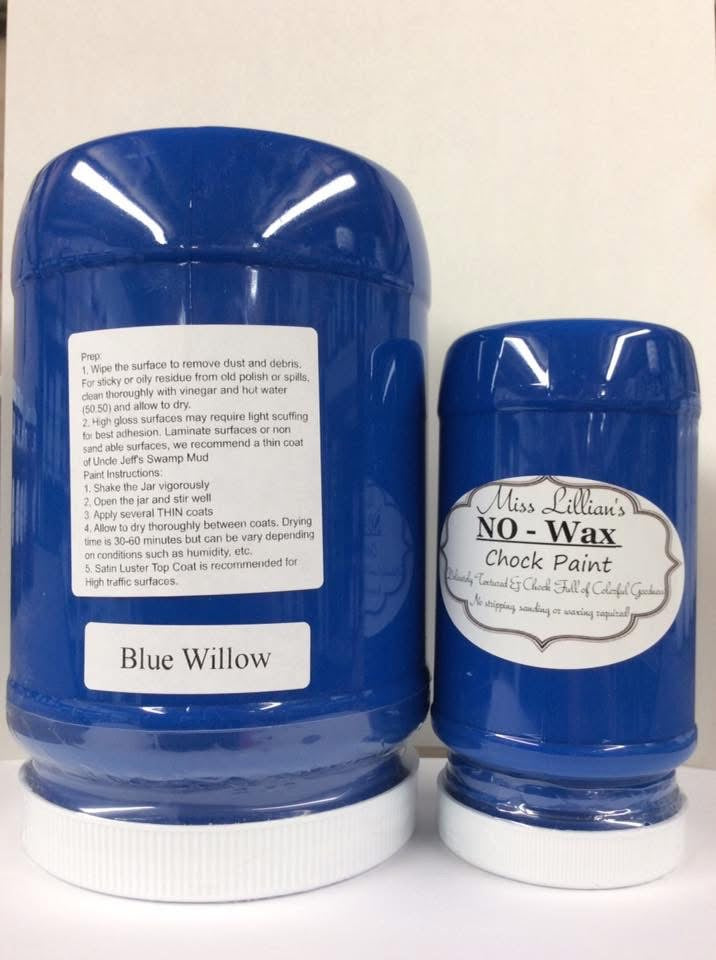 Blue Willow – vibrant cobalt blue chalk style paint | Miss Lillian’s NO WAX Chock Paint Beautiful Blues Collection