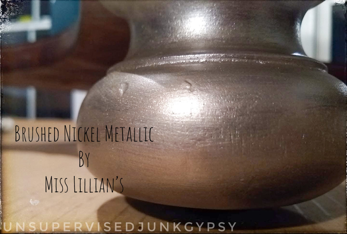 Brushed Nickel – Soft Champagne-Silver Metallic | Magical Metallic Collection by Miss Lillian’s