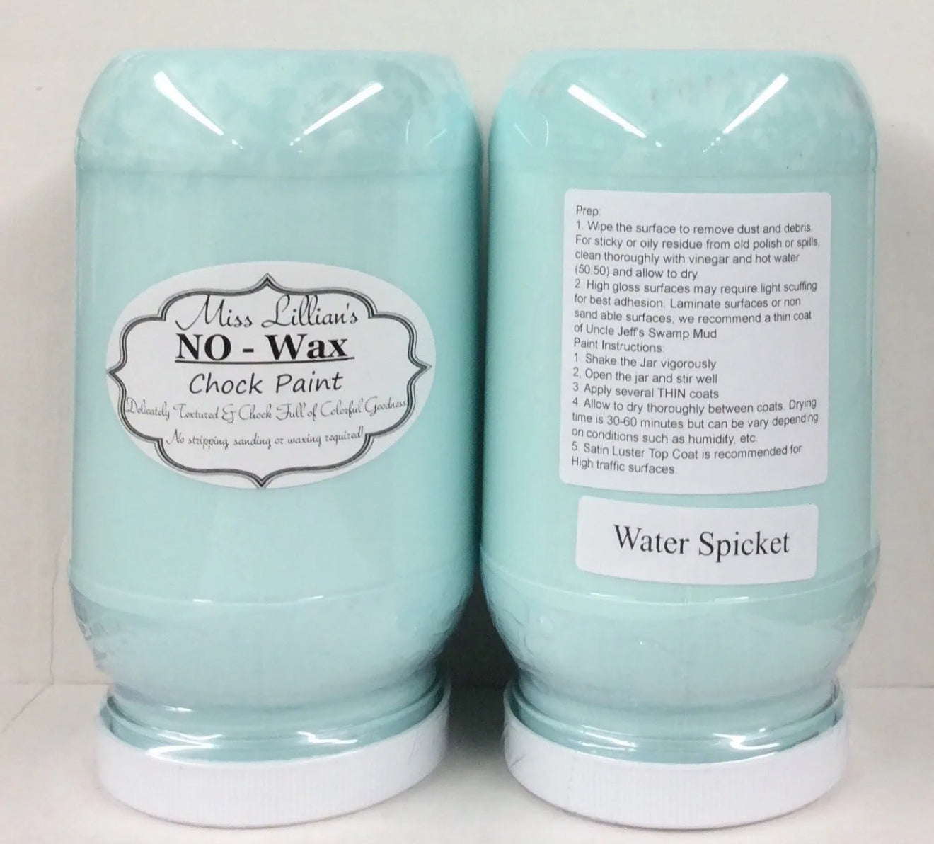 Water Spicket – classic medium teal chalk style paint | Miss Lillian’s NO WAX Chock Paint Totally Turquoise & Teal Collection