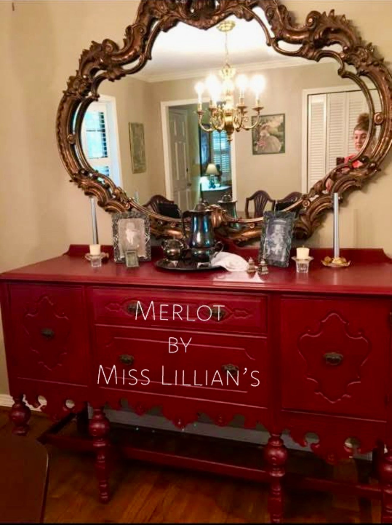 Merlot Miss Lillian's NO WAX Chock Paint -