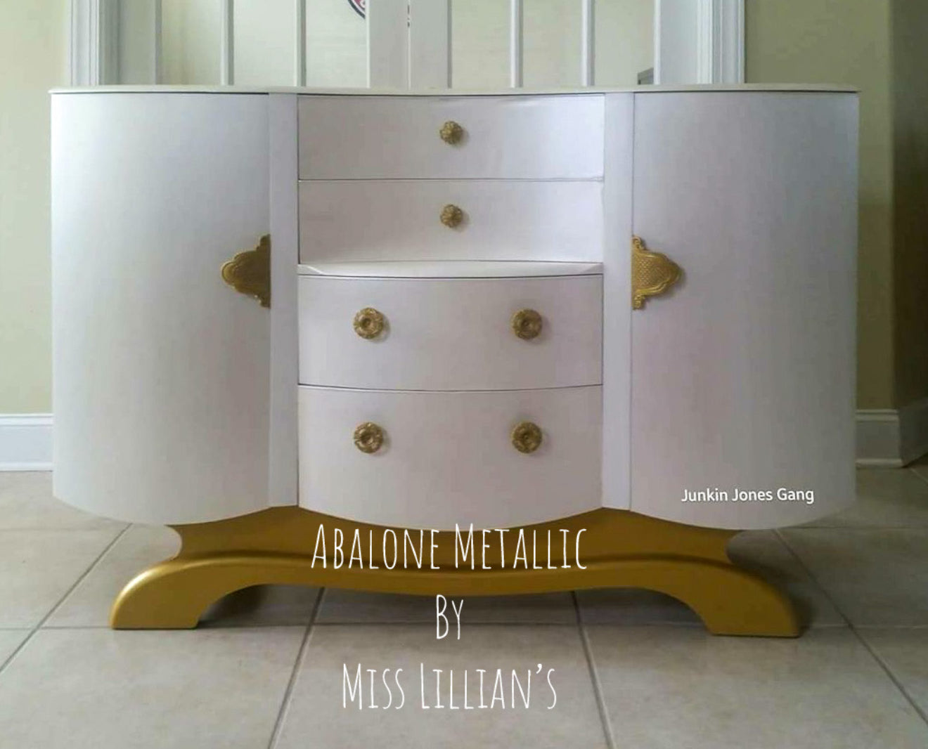 Abalone Metallic Paint – Soft Seashell Glow | Magical Metallic Paint Collection by Miss Lillian’s