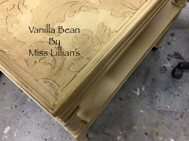 Vanilla Bean – Warm Creamy Yellow chalk style paint | Miss Lillian’s NO WAX Chock Paint Yummy Yellows Collection