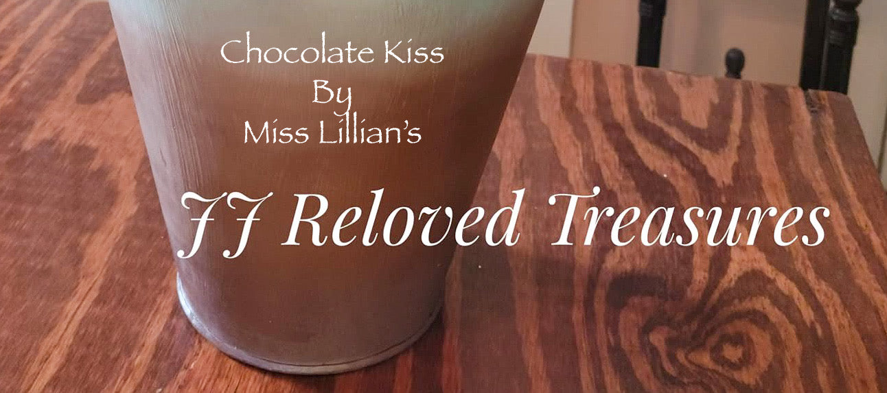 Chocolate Kiss – deep rich brown chalk style paint | Miss Lillian’s NO WAX Chock Paint Bold Blacks & Browns Collection