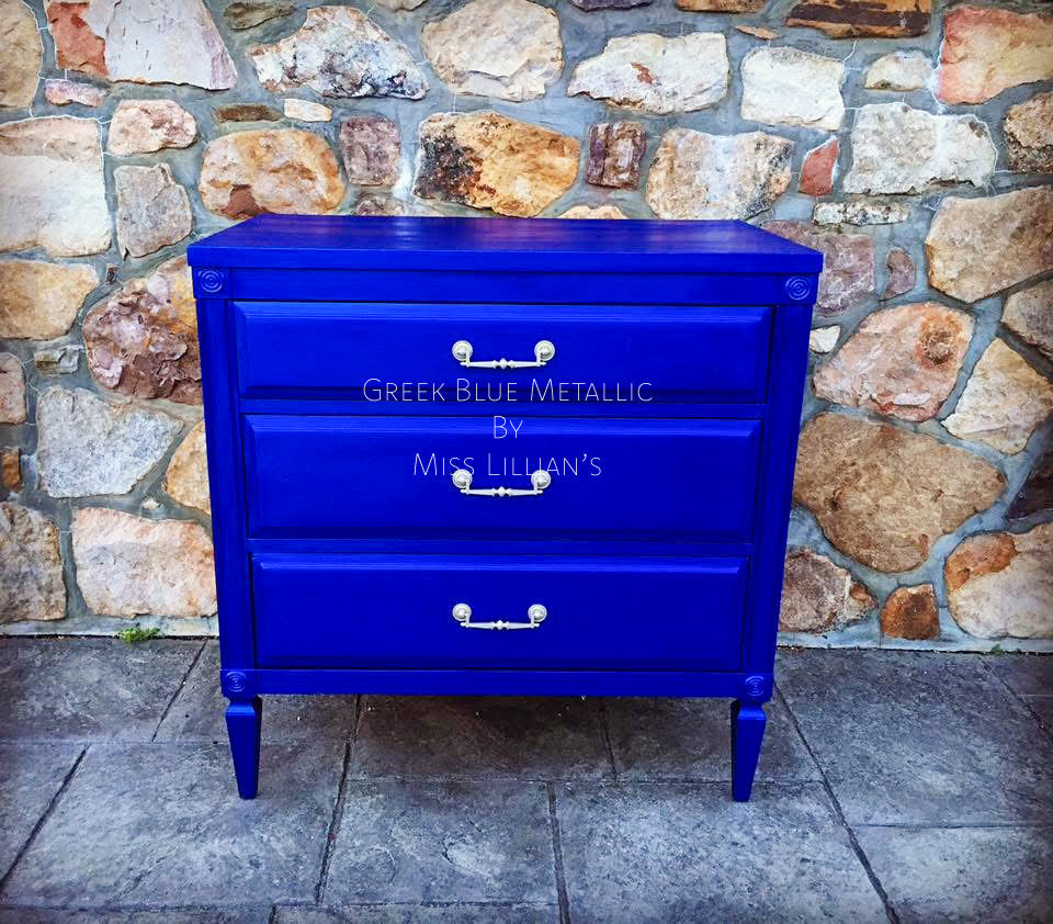 Greek Blue — Vibrant Royal Sapphire | Magical Metallic Collection by Miss Lillian’s