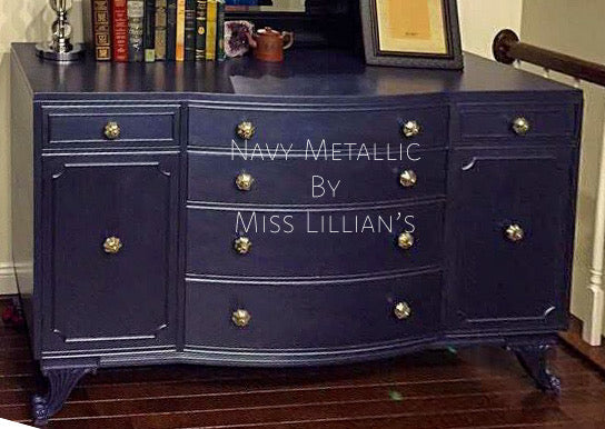 Navy — Deep Midnight Blue | Magical Metallics by Miss Lillian’s