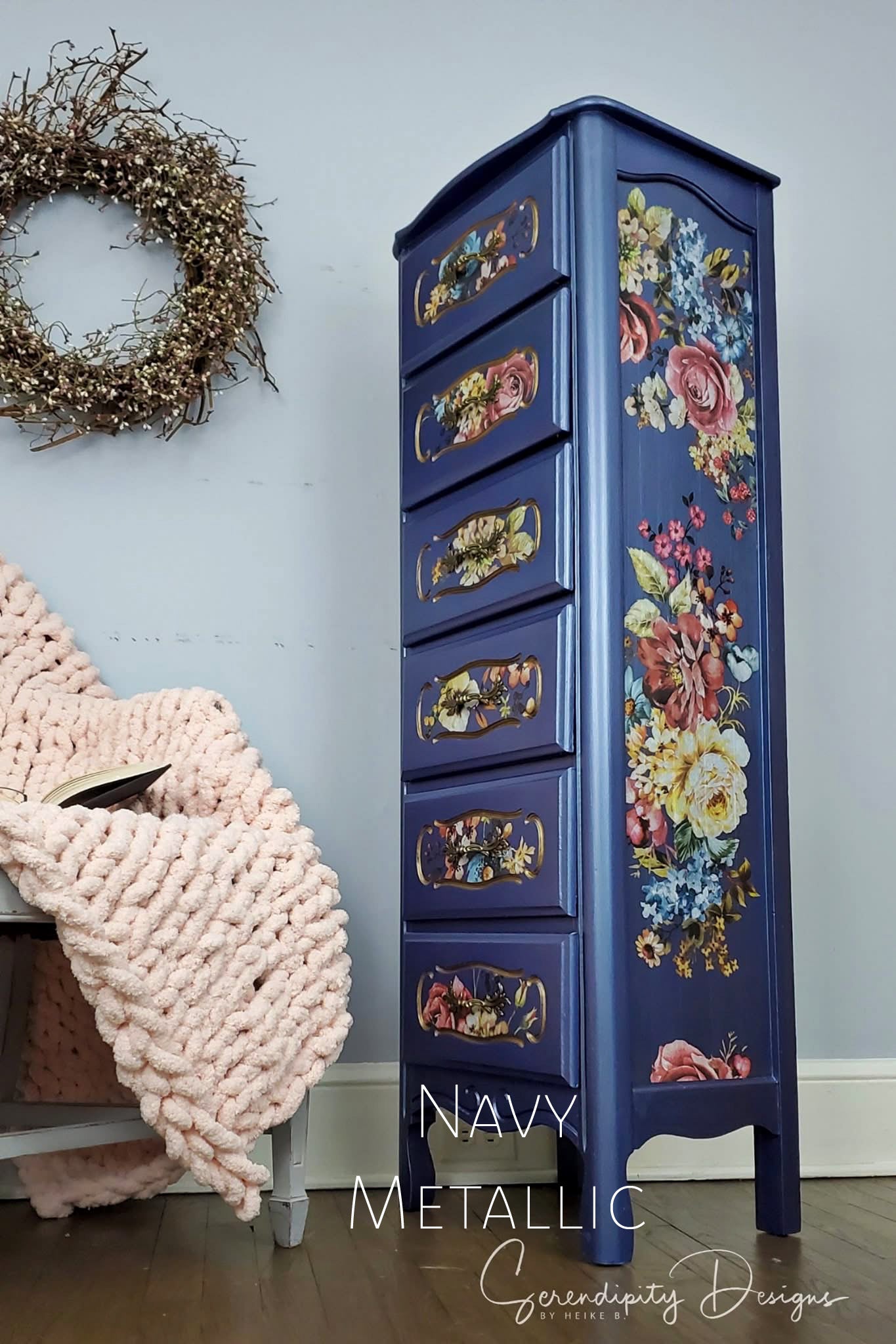 Navy — Deep Midnight Blue | Magical Metallics by Miss Lillian’s
