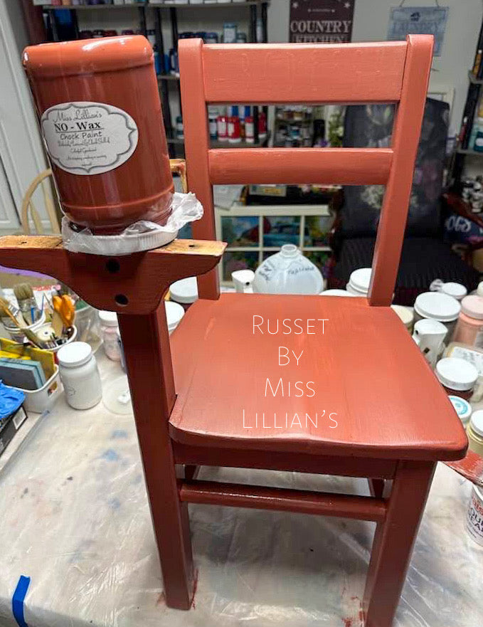 Russet – Rich Brown Orange Chalk Style Paint | Miss Lillian’s NO WAX Chock Paint Cheerful Corals & Opulent Oranges Collection