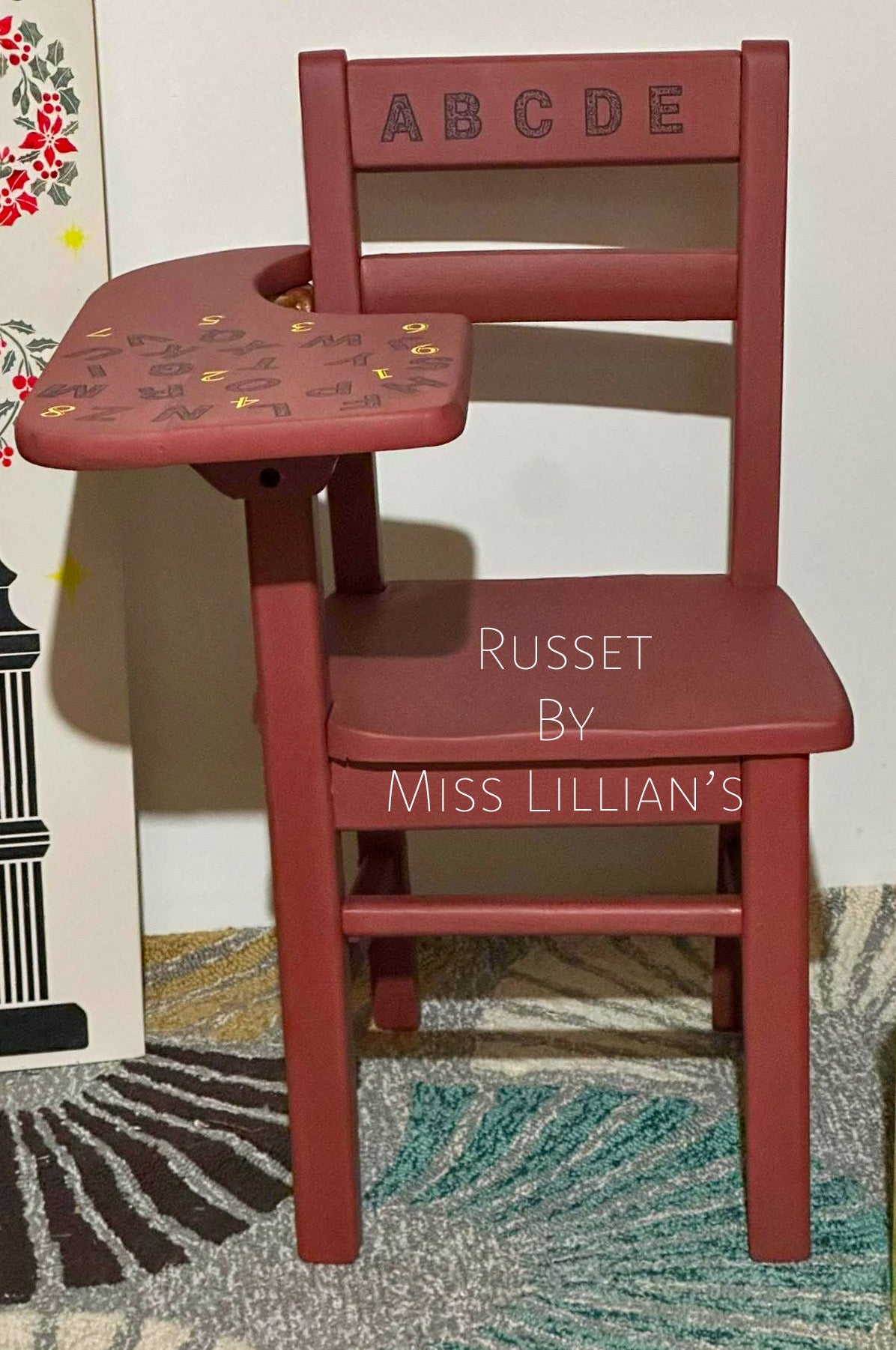 Russet – Rich Brown Orange Chalk Style Paint | Miss Lillian’s NO WAX Chock Paint Cheerful Corals & Opulent Oranges Collection