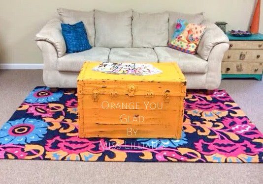 Orange You Glad Chalk Style Paint | Miss Lillian’s NO WAX Chock Paint Cheerful Corals & Opulent Oranges Collection