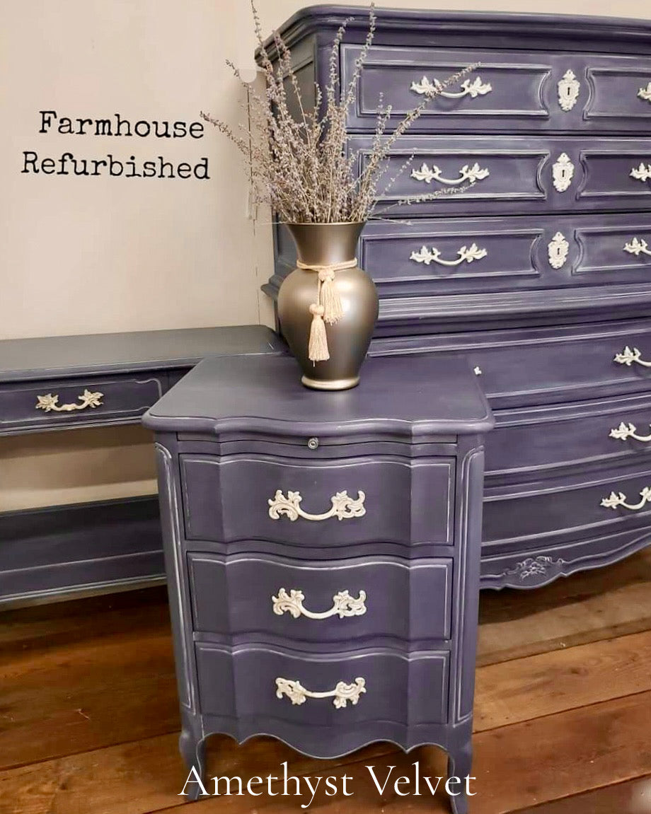 Amethyst Velvet - Smoky Plum Purple Paint
