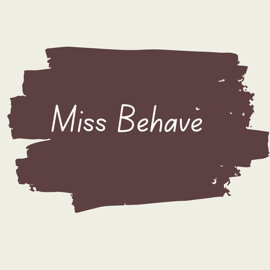 Miss Lillians Chock Paint Miss Lillians Chock Paint Miss Lillian's NO WAX Chock Paint - Miss Behave Miss Lillian's NO WAX Chock Paint - Miss Behave