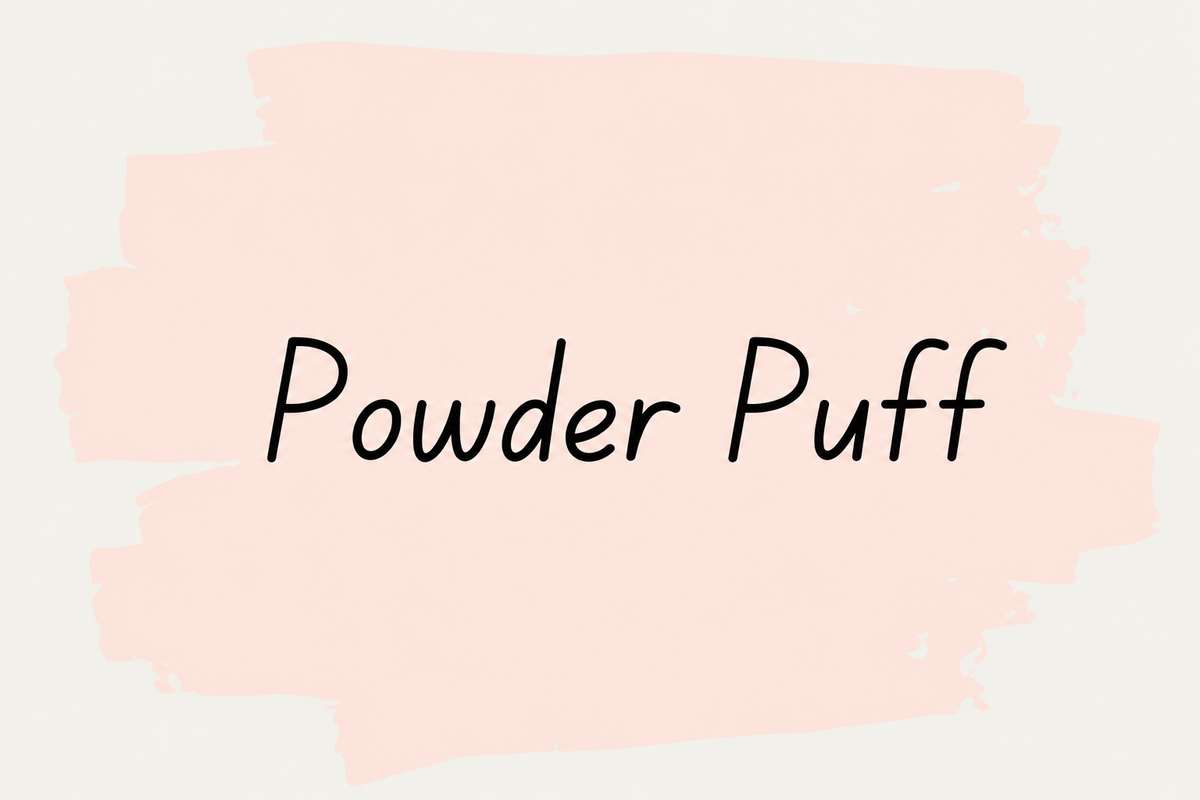 Powder Puff – Pale Blush Pink Paint